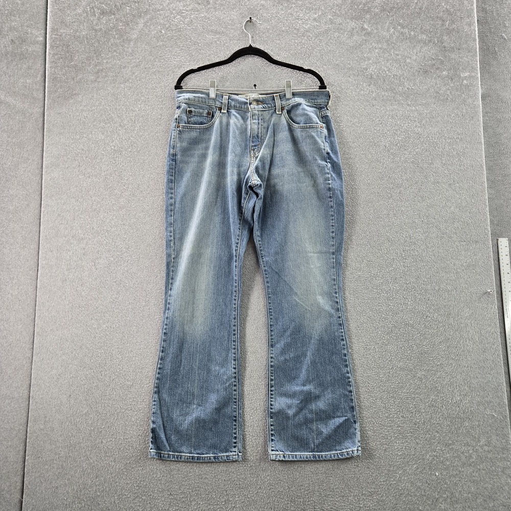 VINTAGE Levi's 515 Women Jeans 8 S Blue Y2K Denim Bootcut Button 29"‎ Inseam